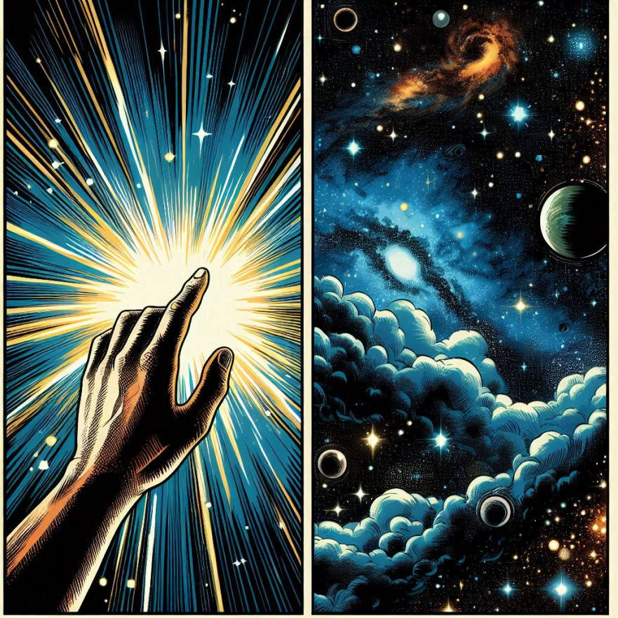 Luck, hard-work and perseverance